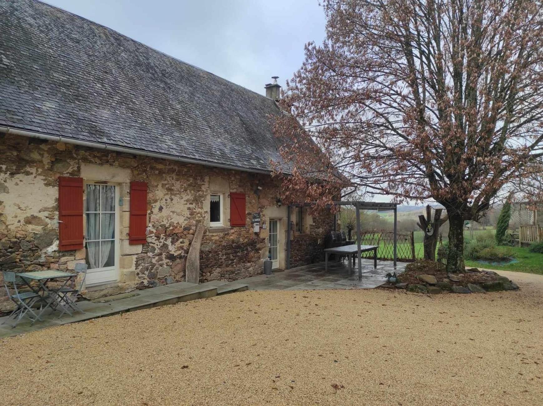 مبيت وإفطار Saint-Germain-les-Vergnes Domaine De La Clauzade المظهر الخارجي الصورة
