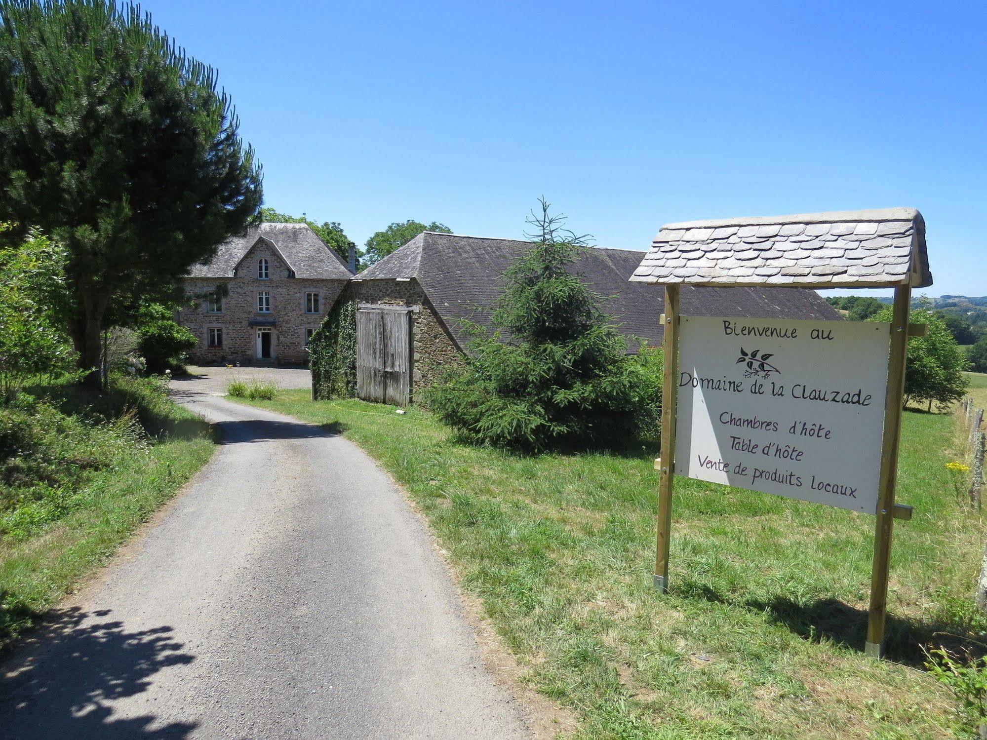 مبيت وإفطار Saint-Germain-les-Vergnes Domaine De La Clauzade المظهر الخارجي الصورة